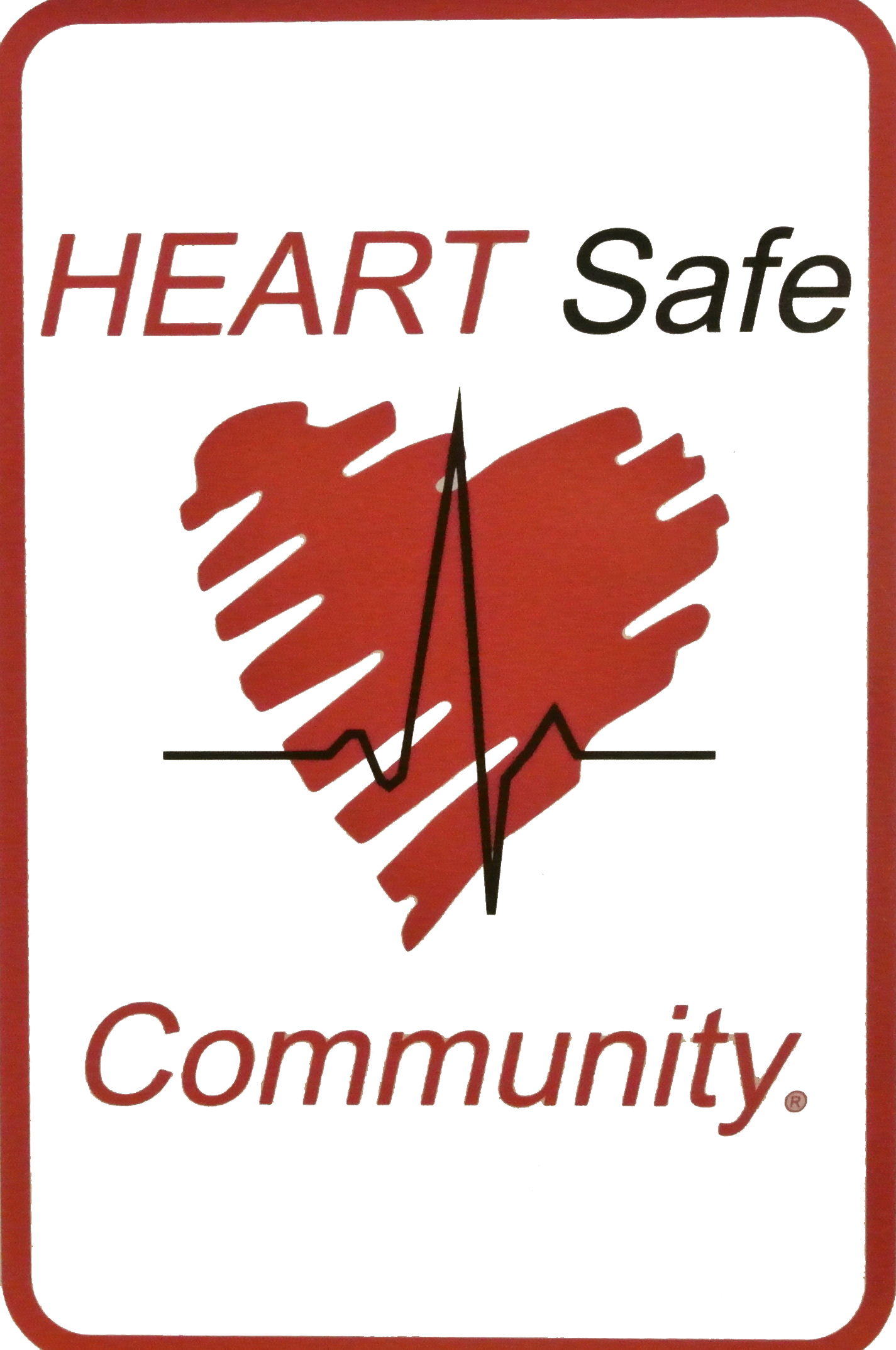 heart safe sign logo